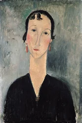 Woman with Earrings